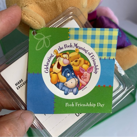 Vintage Disney 💕 Pooh & Piglet 💕Friendship Best Friends 1999 - Picture 7 of 8